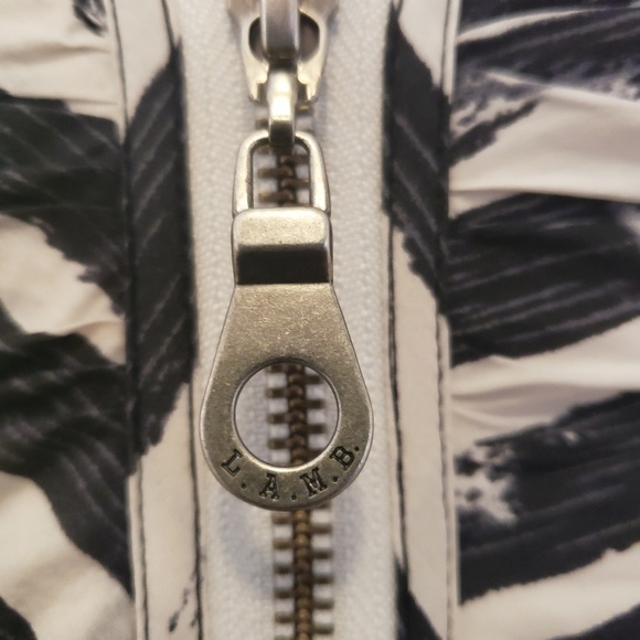 Rare L.A.M.B Sexy Strapless Dress Black & White 4 - Picture 2 of 8